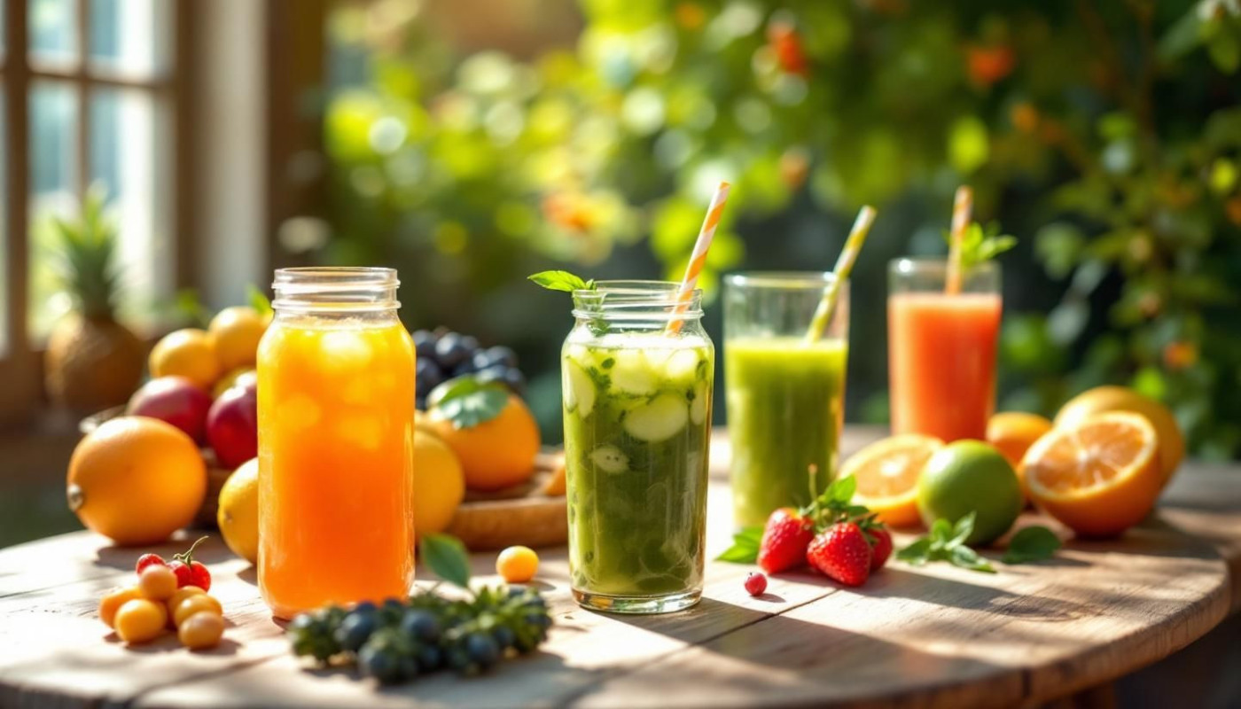 Les bienfaits des jus et nectars de fruits naturels